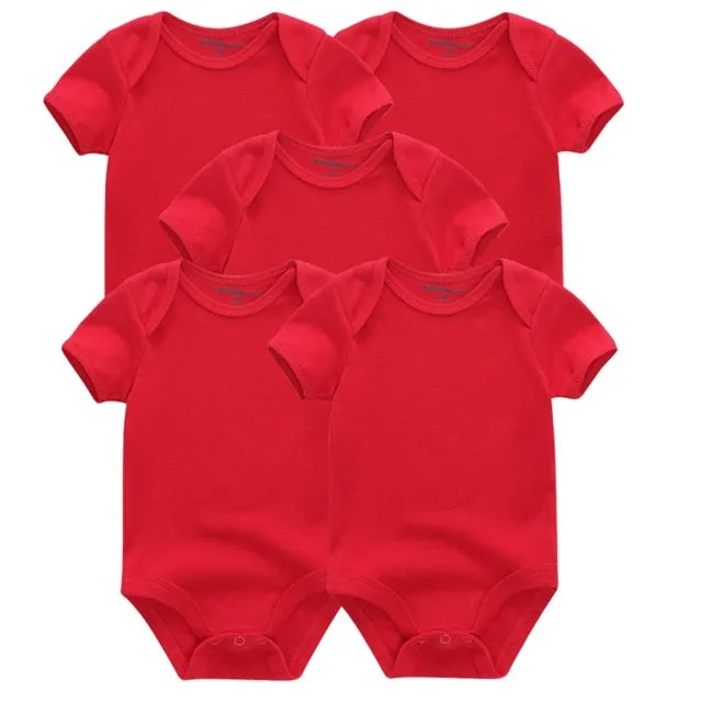 2020 Baby Rompers 5-pack infantil Jumpsuit Boy&girls clothes Summer High quality Striped newborn ropa bebe Clothing Costume