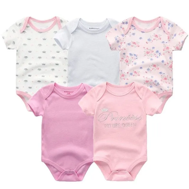 2020 Baby Rompers 5-pack infantil Jumpsuit Boy&girls clothes Summer High quality Striped newborn ropa bebe Clothing Costume