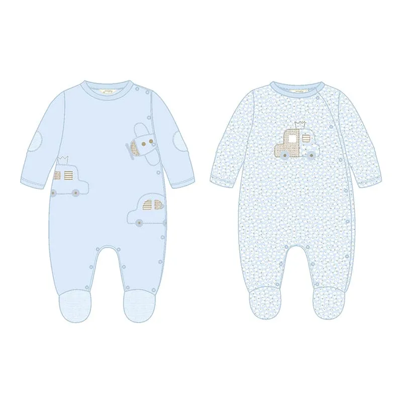 2747_Boys 2pc set Rompers