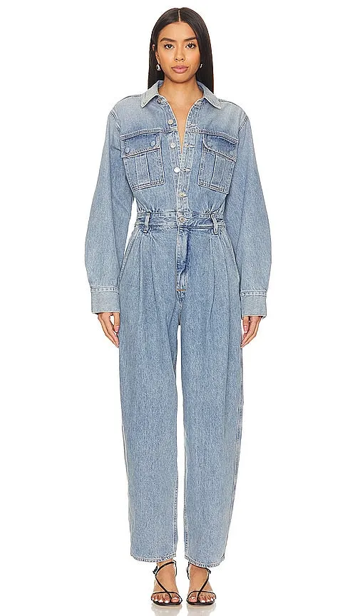 AGOLDE Silka Jumpsuit in Blue