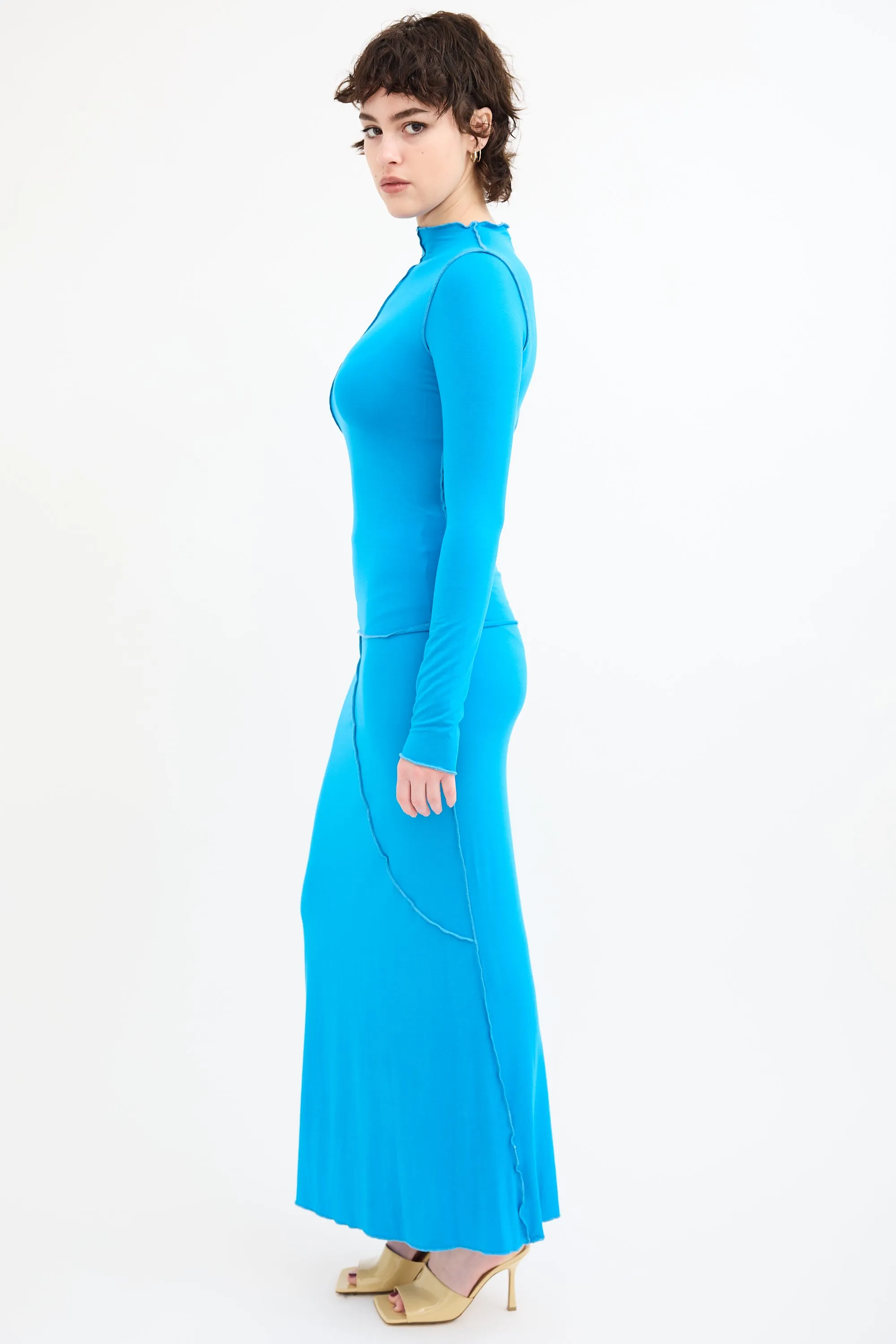 Asymmetrical Paneled Co-Ord Set