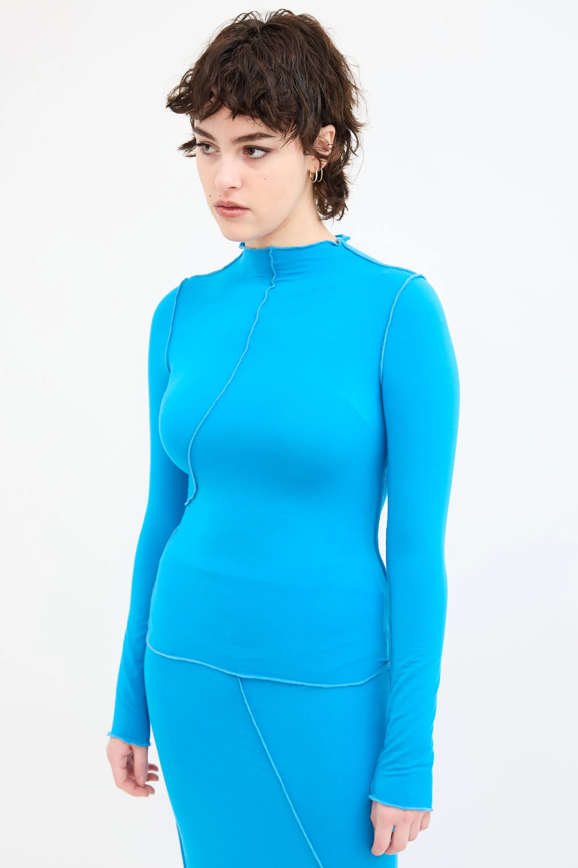 Asymmetrical Paneled Co-Ord Set