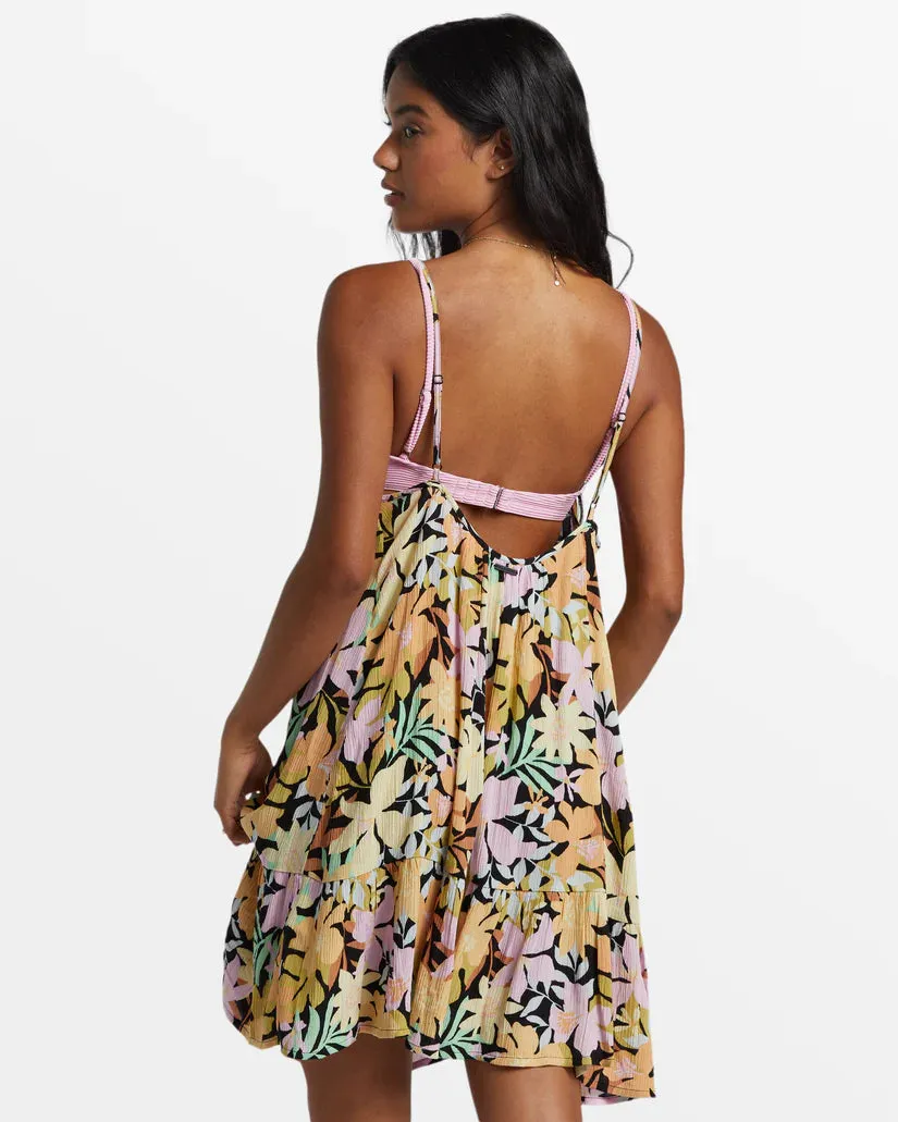 BILLABONG BEACH VIBES DRESS- MULTI
