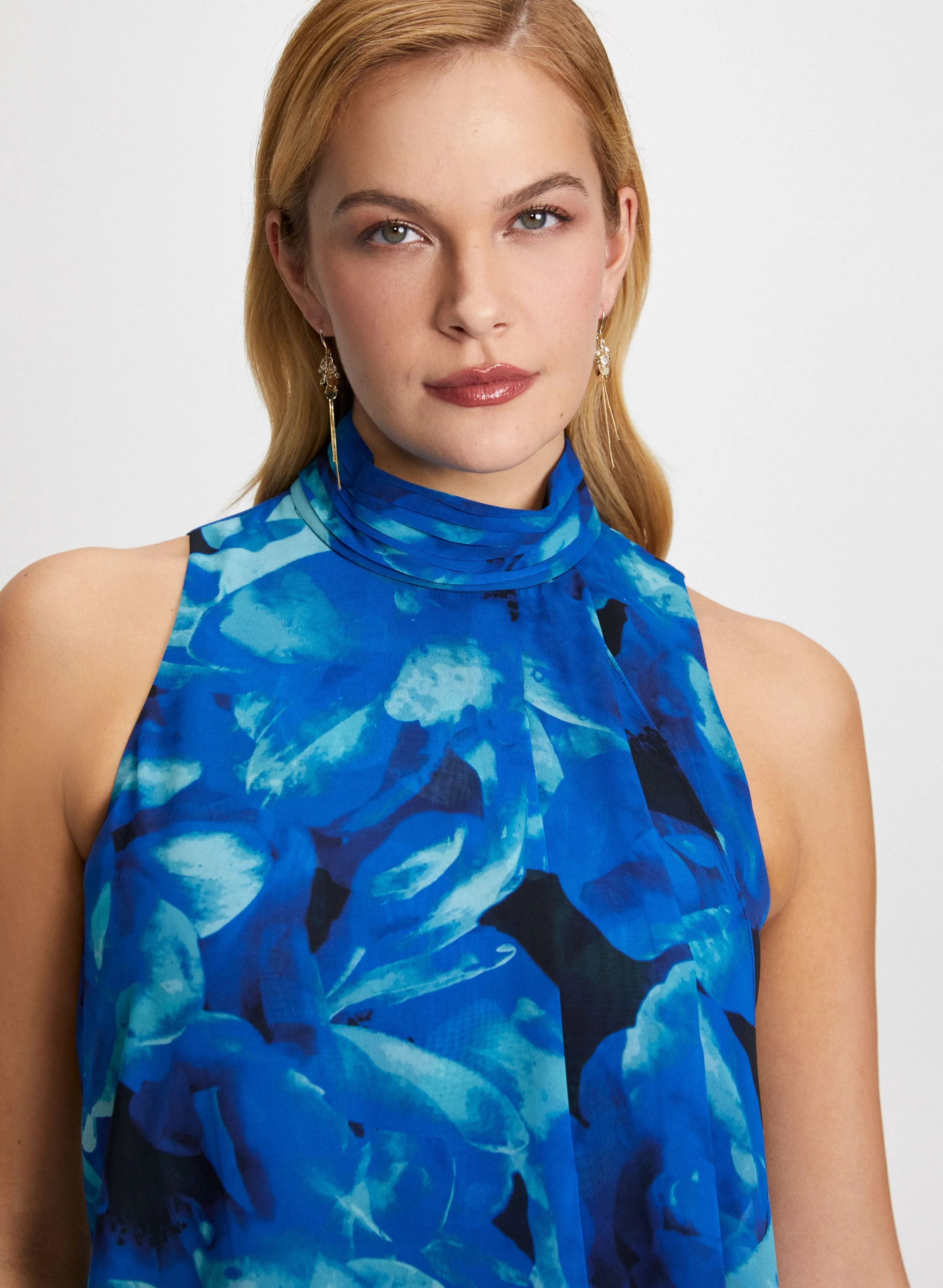 Floral Halter Dress