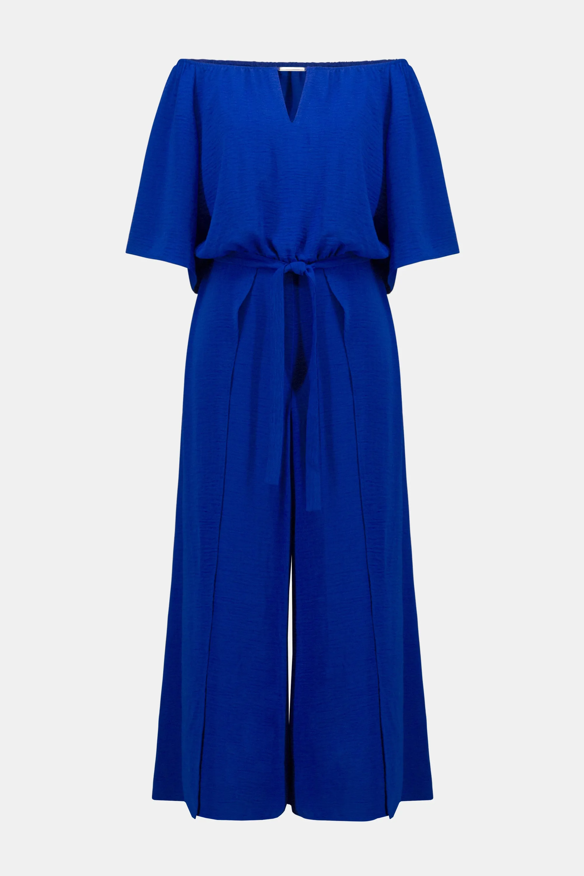 Gauze Off-Shoulder Culotte Jumpsuit
