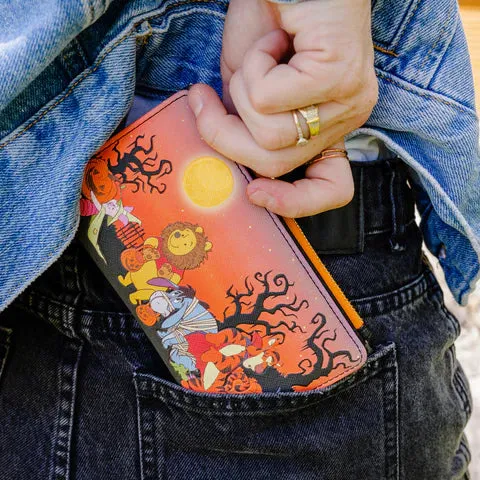 LF Disney Winnie The Pooh Halloween Group Flap Wallet