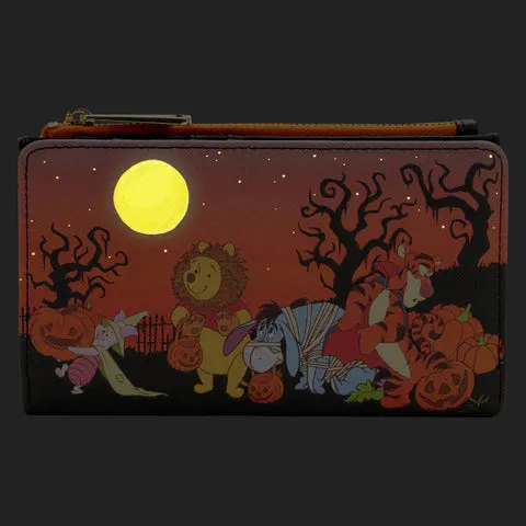 LF Disney Winnie The Pooh Halloween Group Flap Wallet