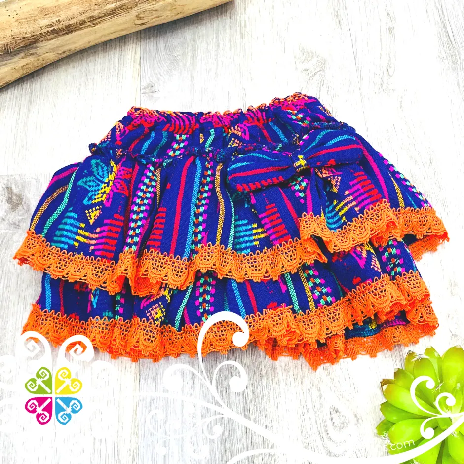 Purple Primavera Girl Set - Mexican Children Outfit
