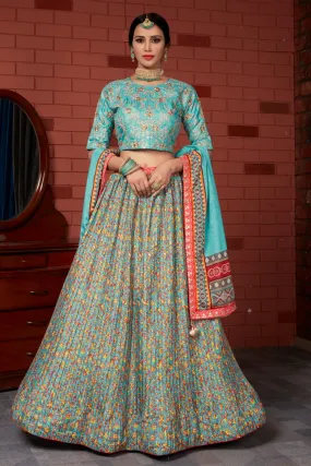 READYMADE CROP TOP LEHENGA D.NO. C1989