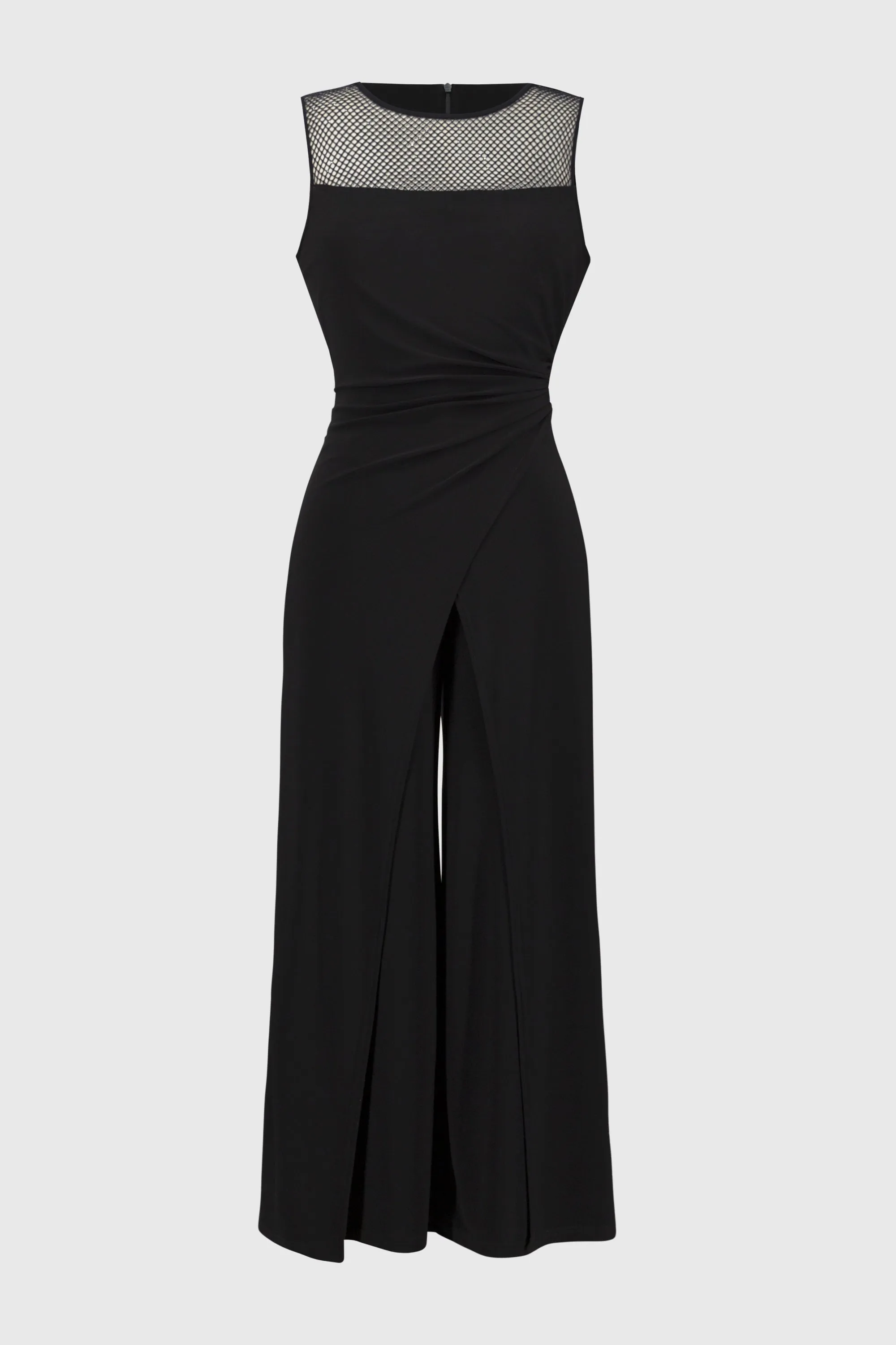 Silky Knit Sleeveless Culotte Jumpsuit