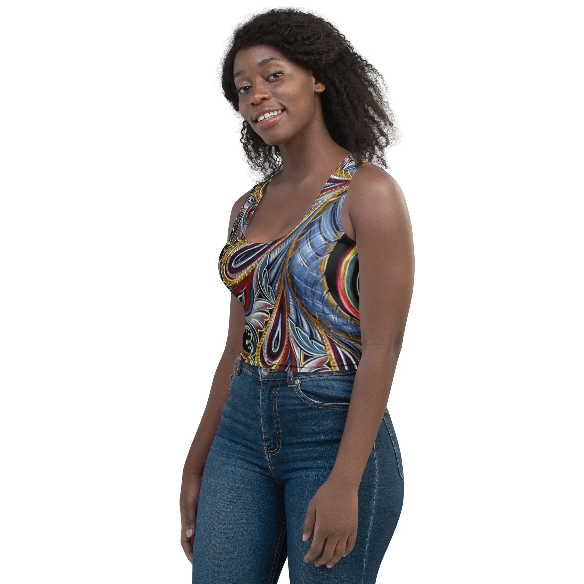 The Depth of Soul  - Women's Crop Top